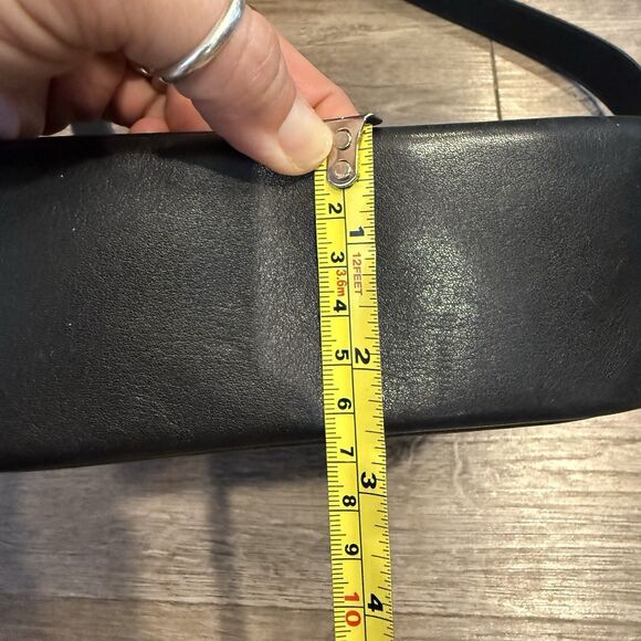 Vintage Coach 4125 Bistro Shoulder Bag Black Leather - Picture 15 of 15